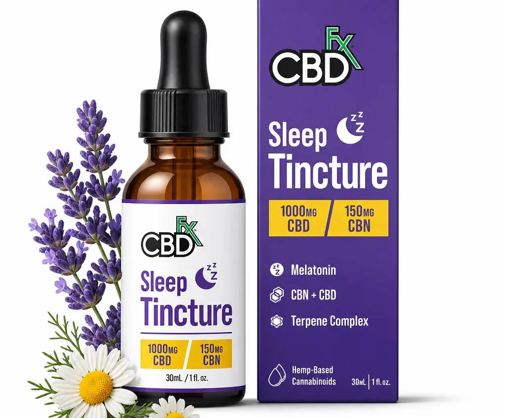 CBDfx CBD Oil Sleep Tincture