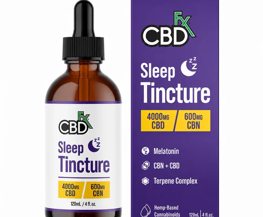 CBDfx CBD Oil Sleep Tincture image 3