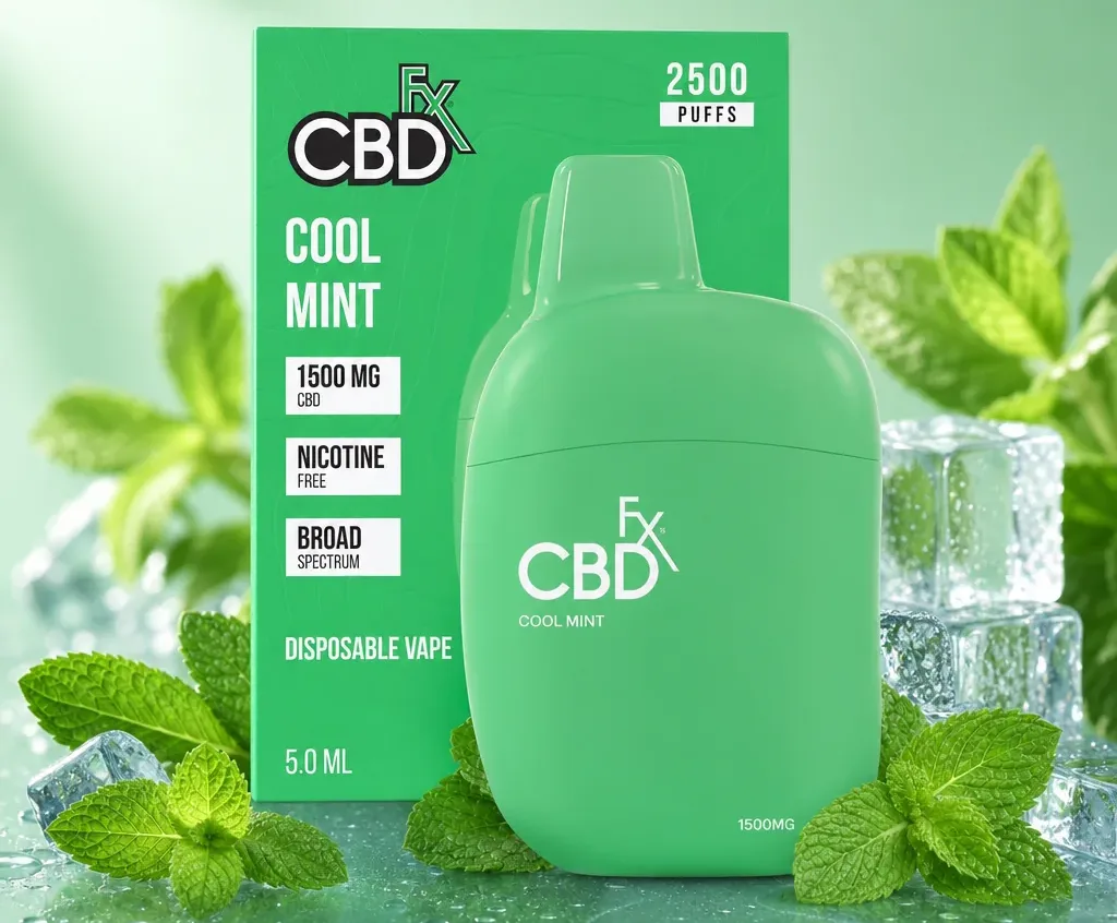 CBDfx Cool Mint CBD Vape Pen