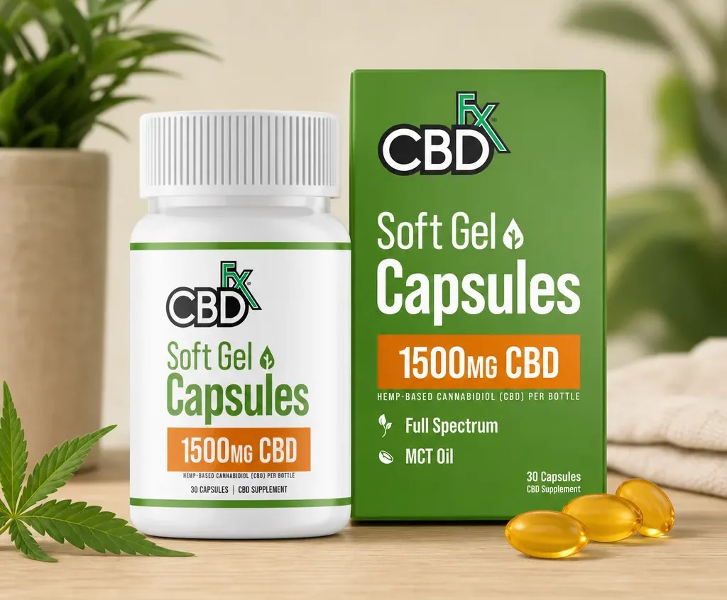 CBDfx Full Spectrum CBD Capsules