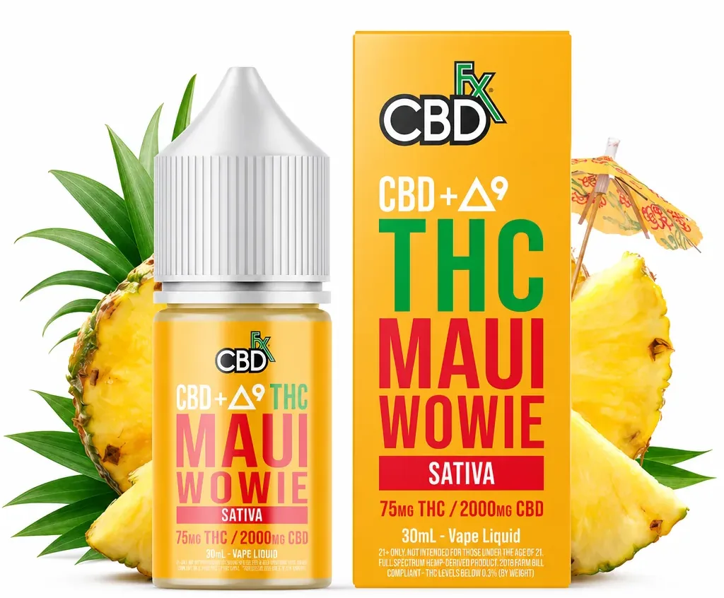 CBDfx Maui Wowie Sativa Vape Juice