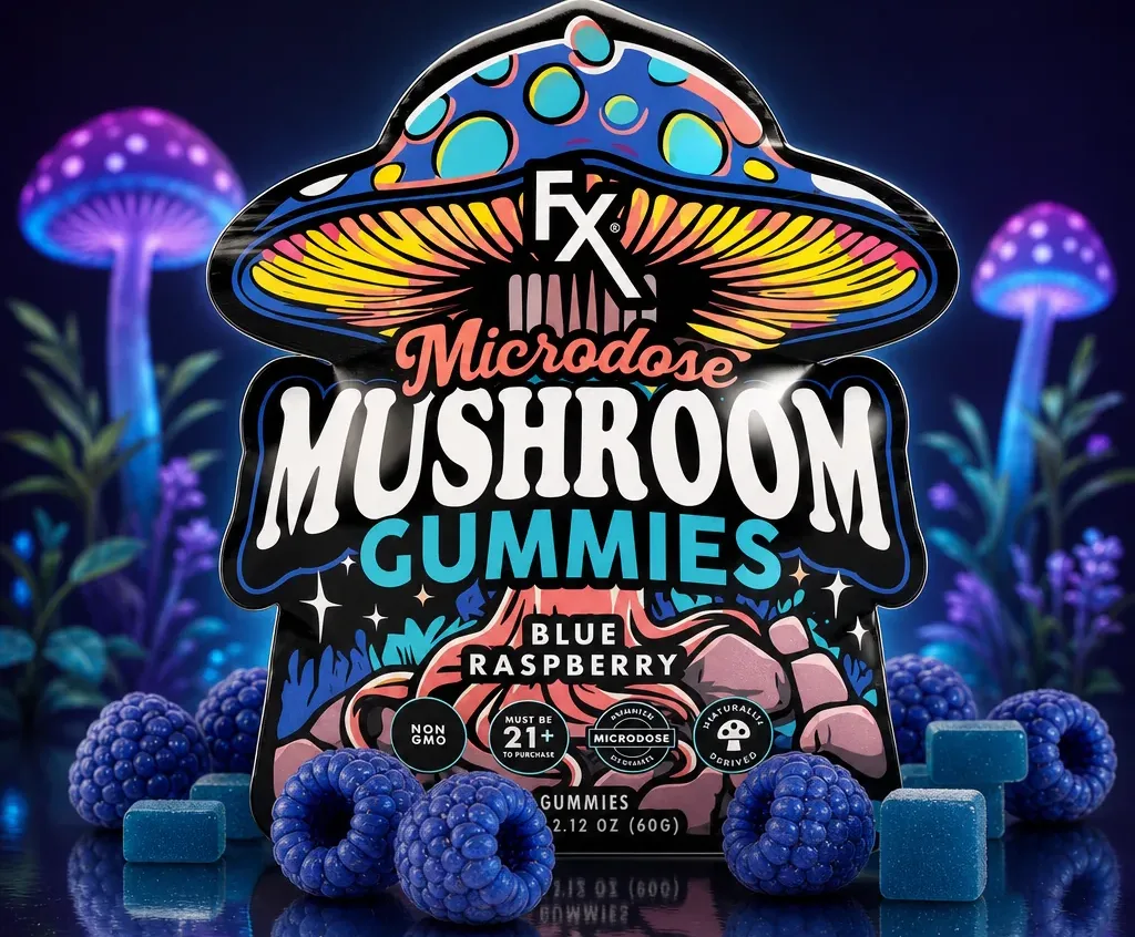 CBDfx Microdose Mushroom Gummies