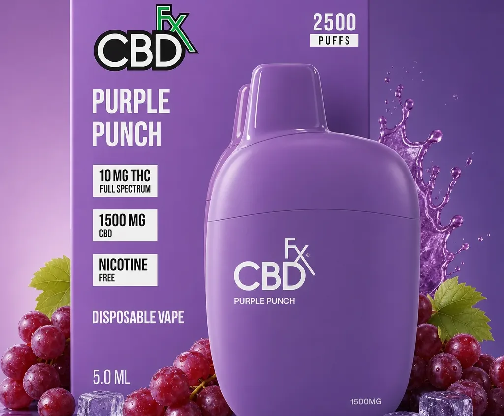 CBDfx Purple Punch THC Vape Pen