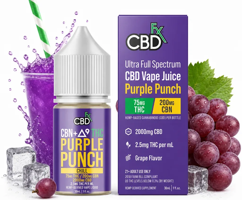 CBDfx Purple Punch Vape Juice