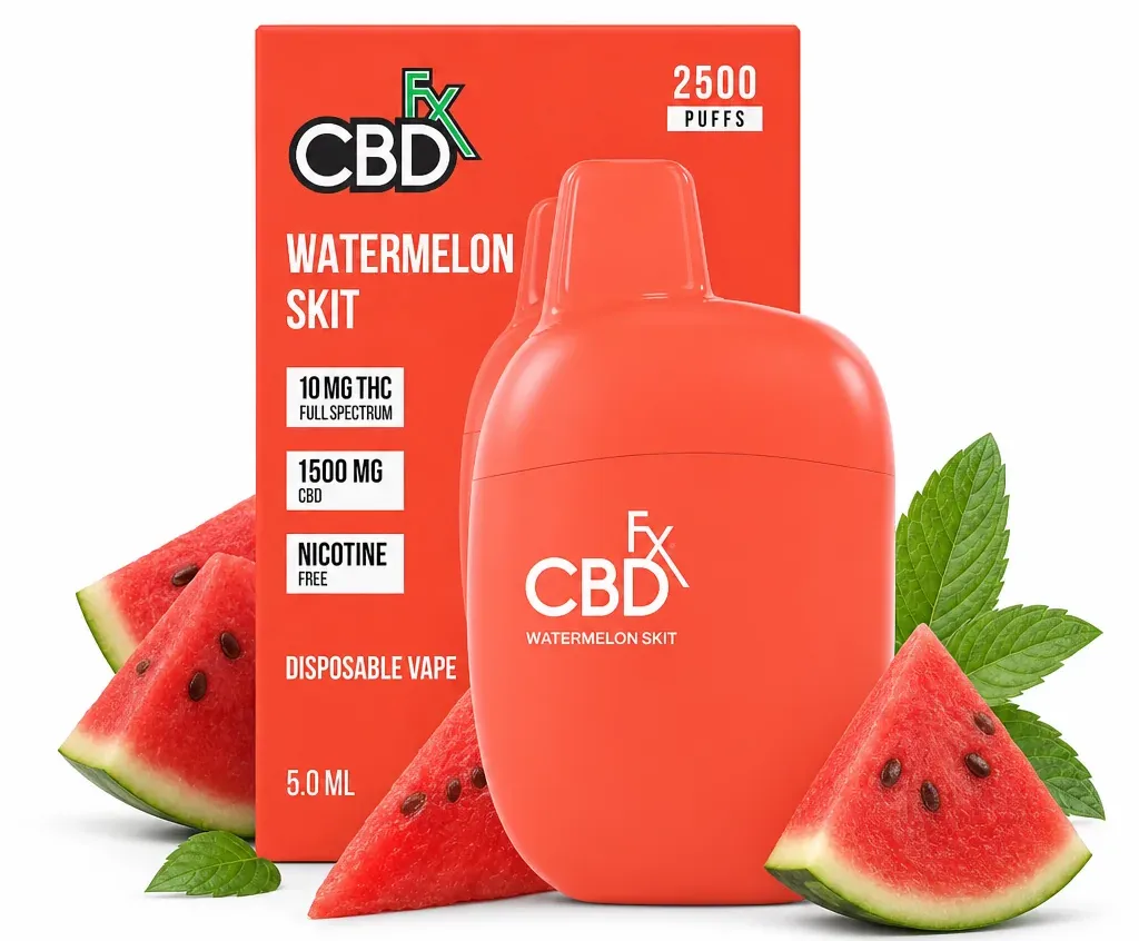 CBDfx Watermelon Skit THC Vape Pen