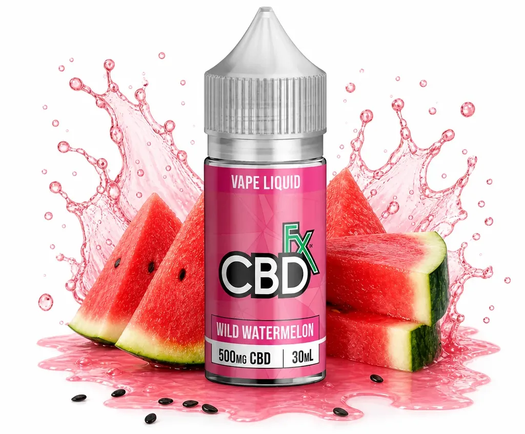 CBDfx Wild Watermelon CBD Vape Juice