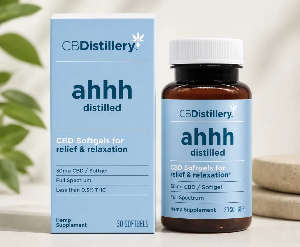 CBDistillery CBD Relief & Relaxation Softgels image 2