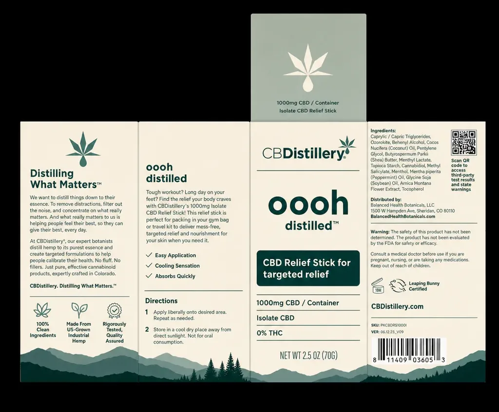 CBDistillery CBD Targeted Relief Stick image 3