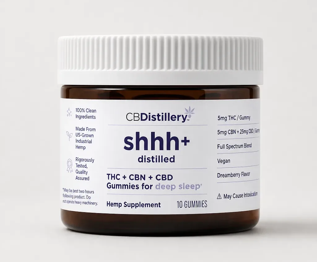 CBDistillery Deep Sleep Synergy+ THC & CBN Gummies