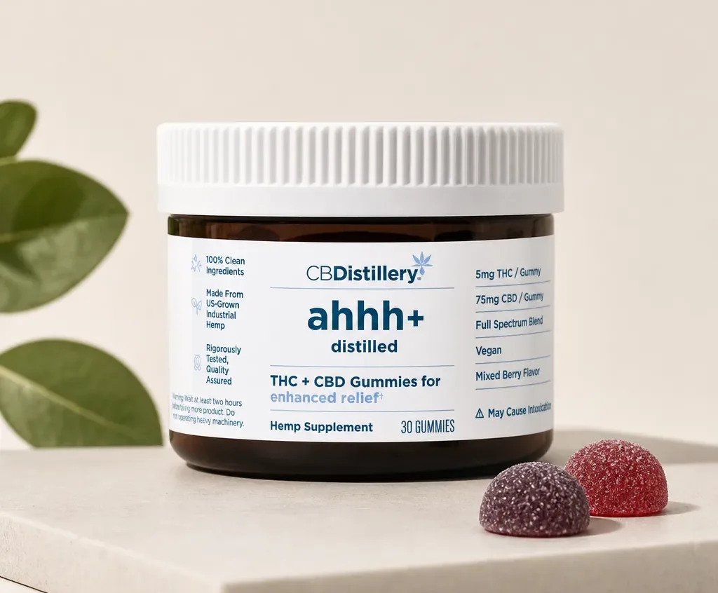 CBDistillery Enhanced Relief Gummies