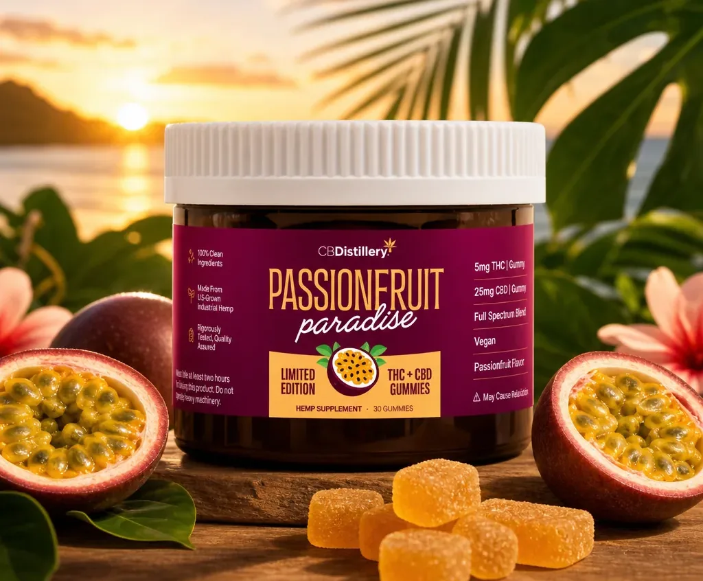 CBDistillery Passionfruit Paradise Gummies