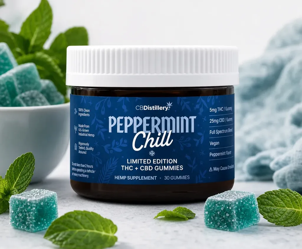 CBDistillery Peppermint Chill Gummies
