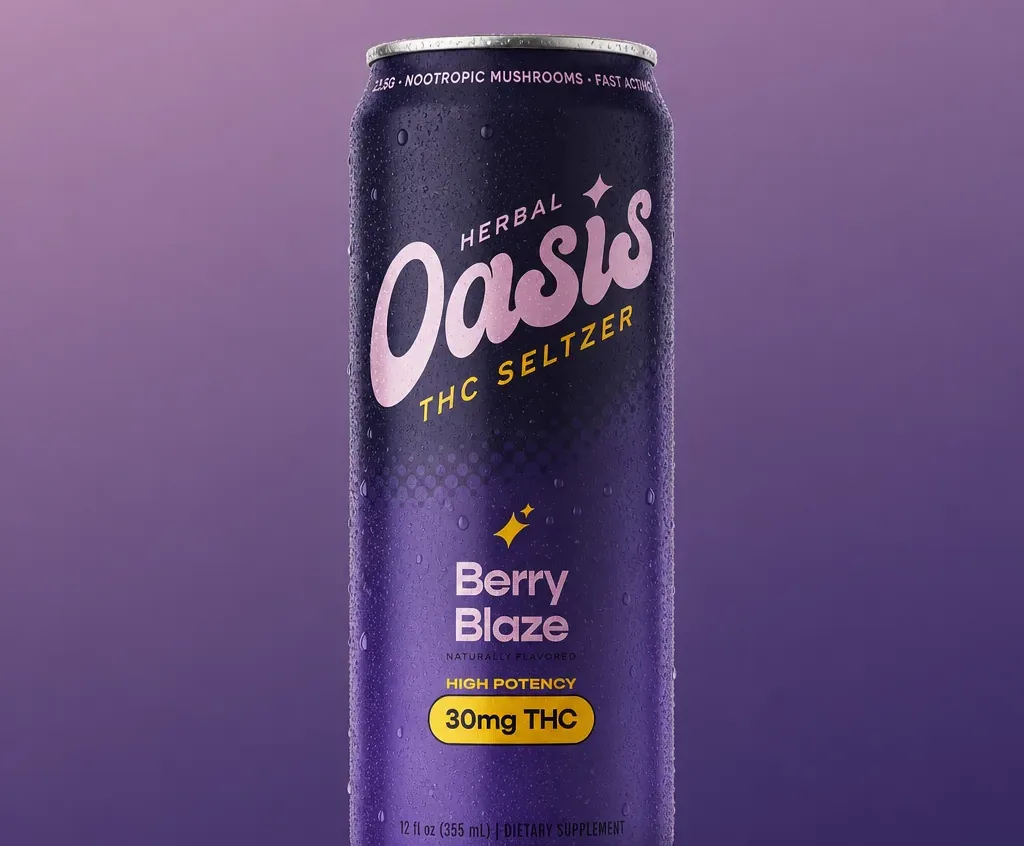 cbdMD Berry Blaze Seltzer
