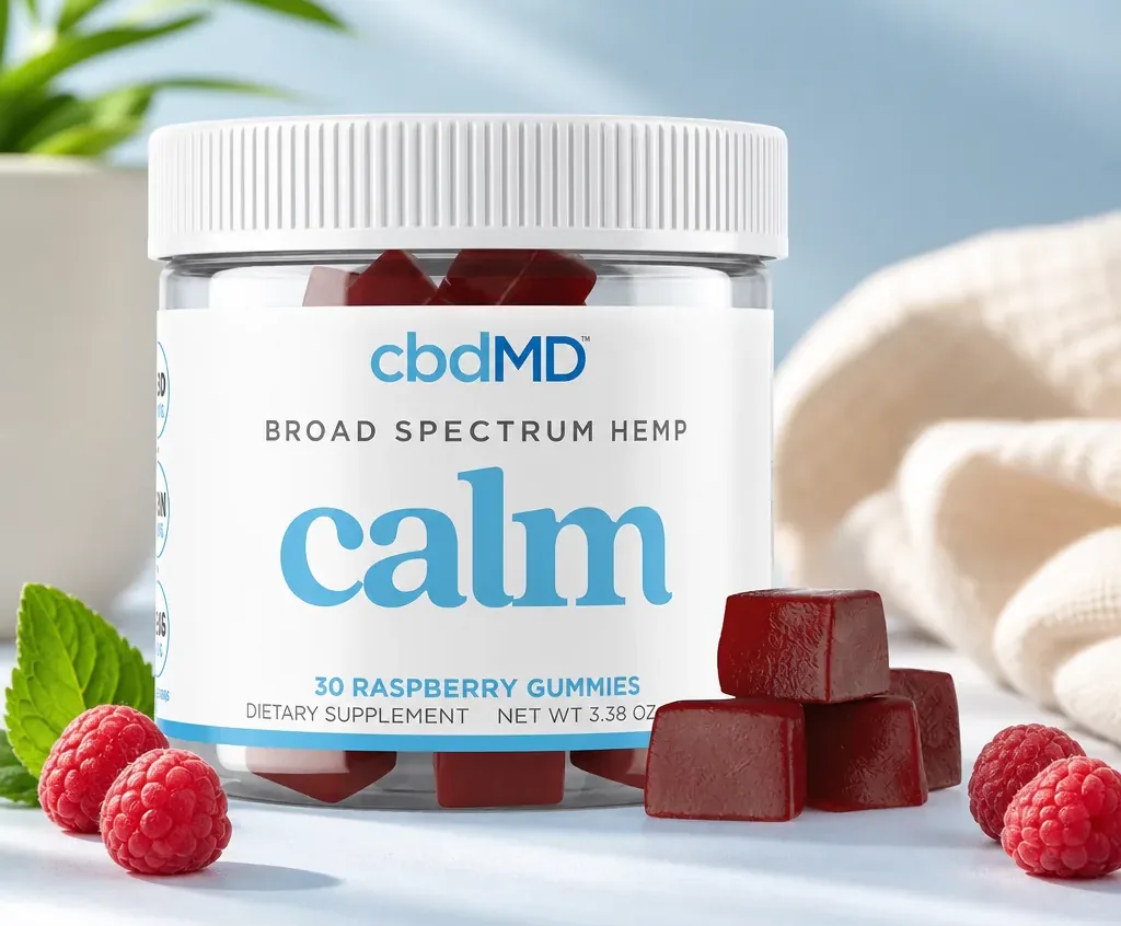 cbdMD Broad Spectrum CBD Calming Gummies