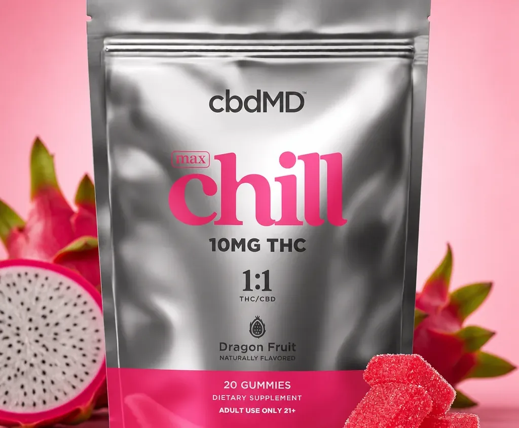 cbdMD Delta 9 THC Chill Gummies