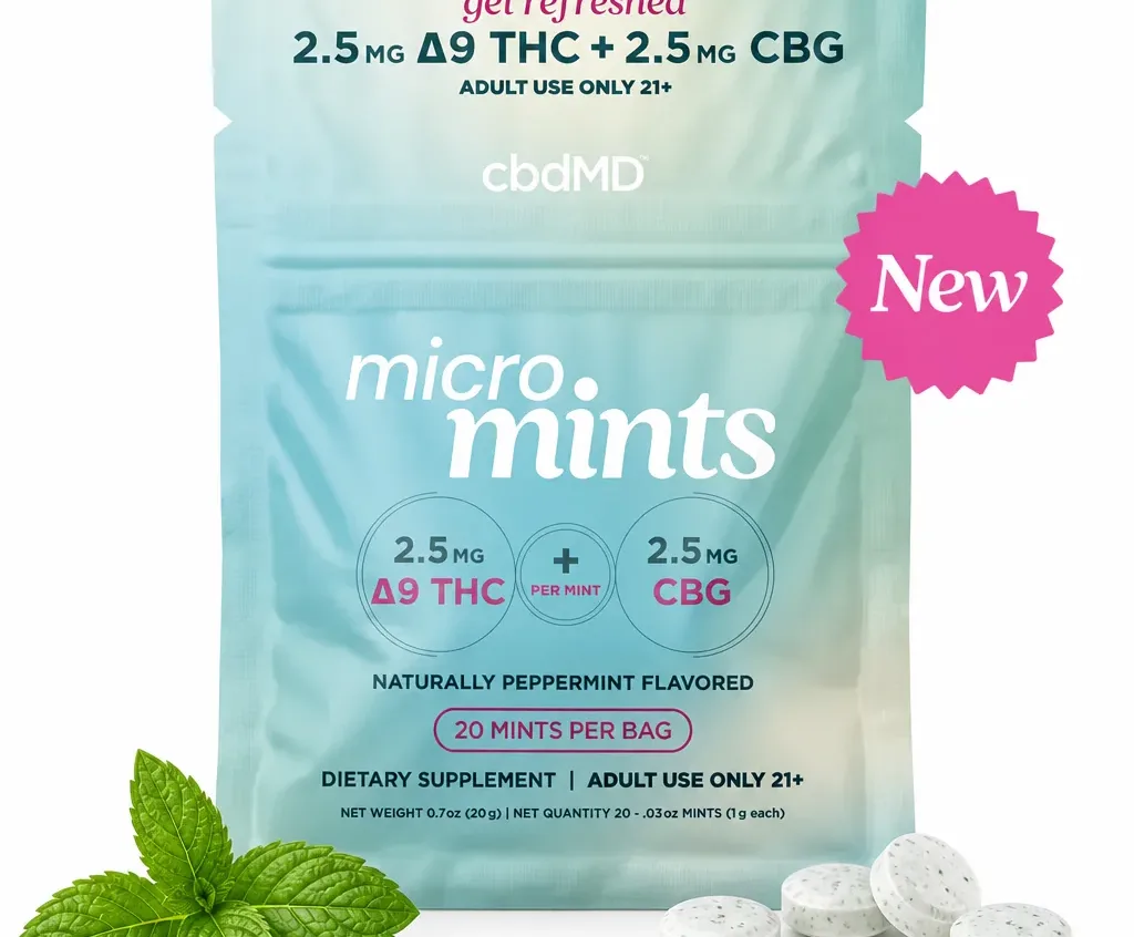 cbdMD Delta 9 THC Micro Mints