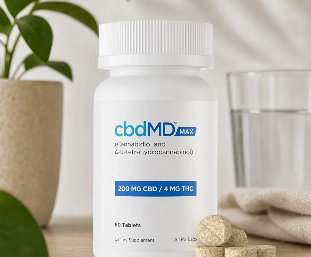 cbdMD Full Spectrum CBD MAX Tablets