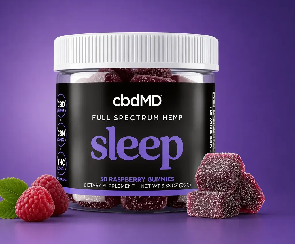 cbdMD Full Spectrum CBD Sleep Gummies