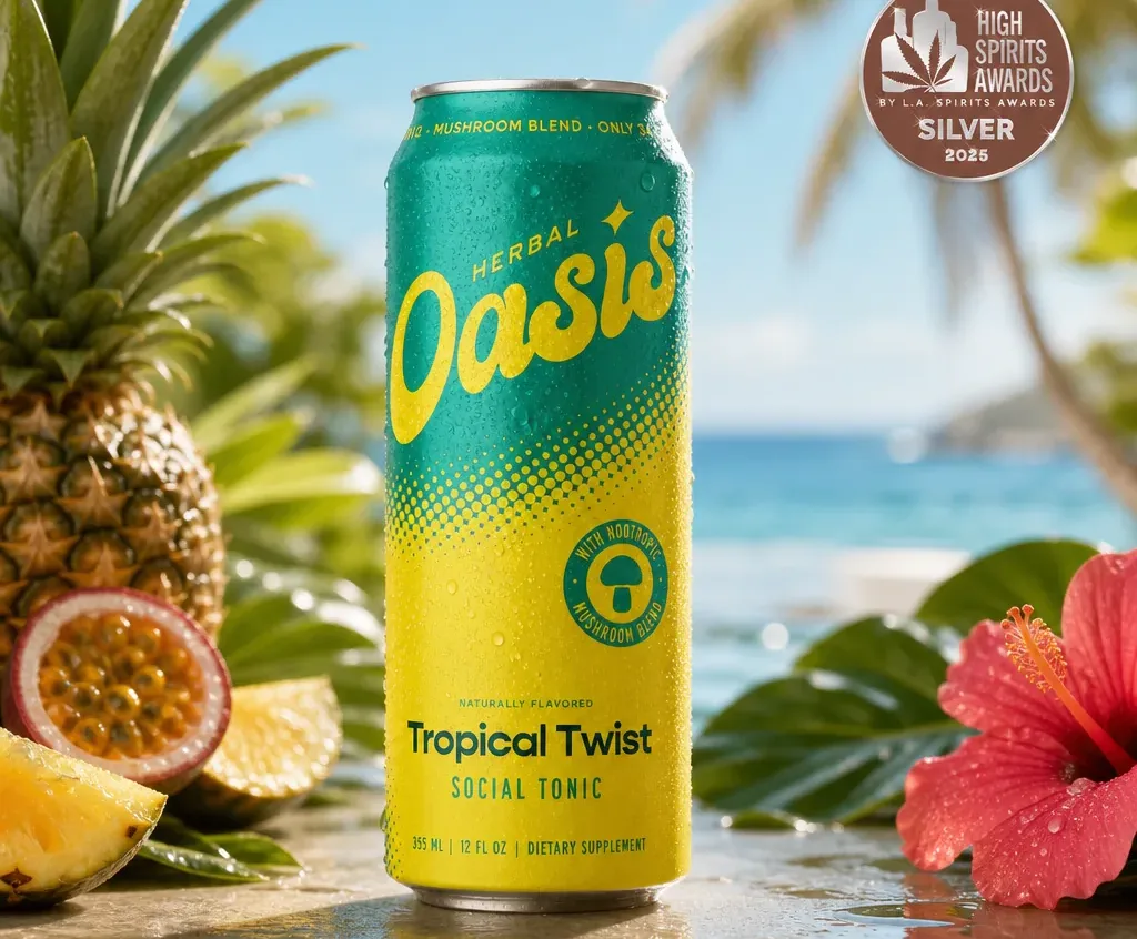 cbdMD Herbal Oasis Tropical Twist Social Tonic