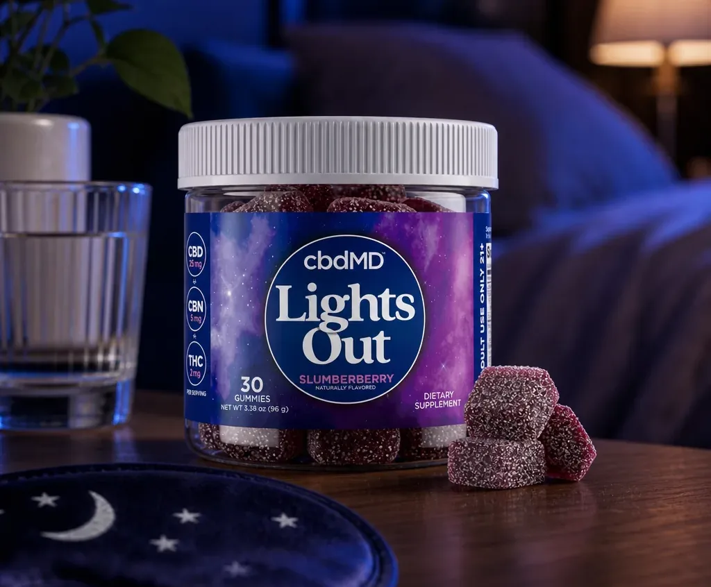 cbdMD Lights Out Sleep Gummies