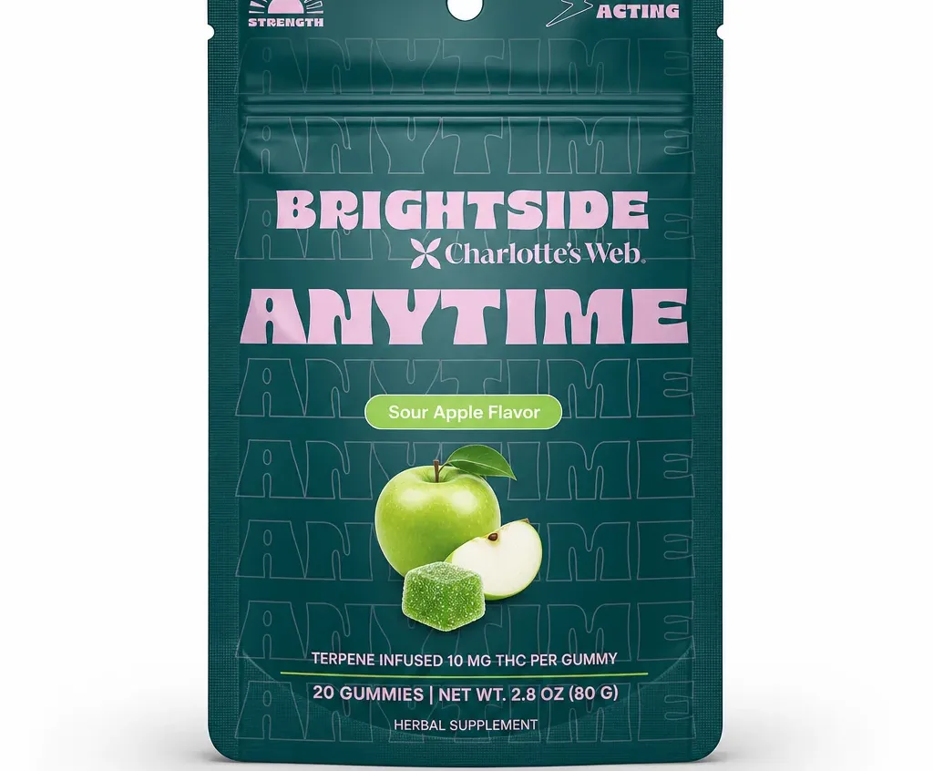 Charlotte’s Web Anytime THC Gummies Sour Apple