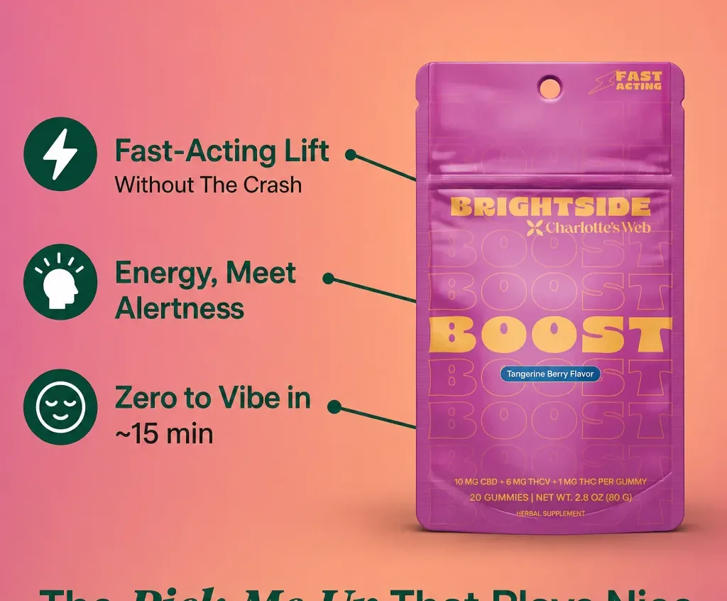 Charlotte’s Web Boost Low-Dose THC Gummies image 2
