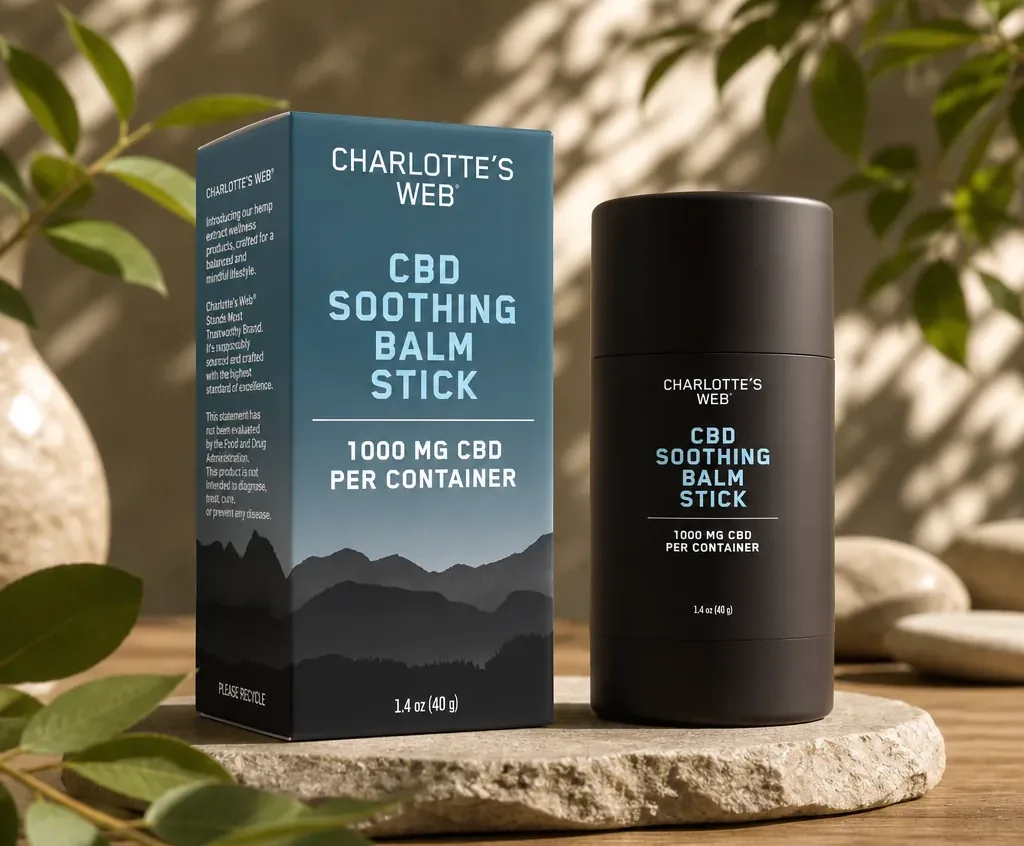 Charlotte’s Web CBD Soothing Balm Stick