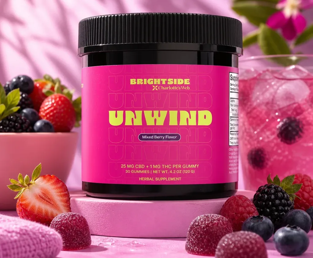Charlotte’s Web Unwind Mixed Berry Gummies