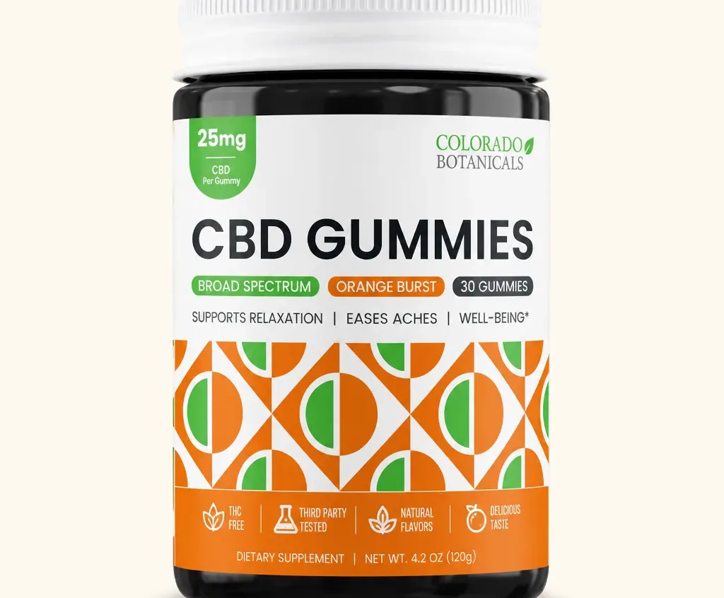 Colorado Botanicals Broad Spectrum CBD Gummies