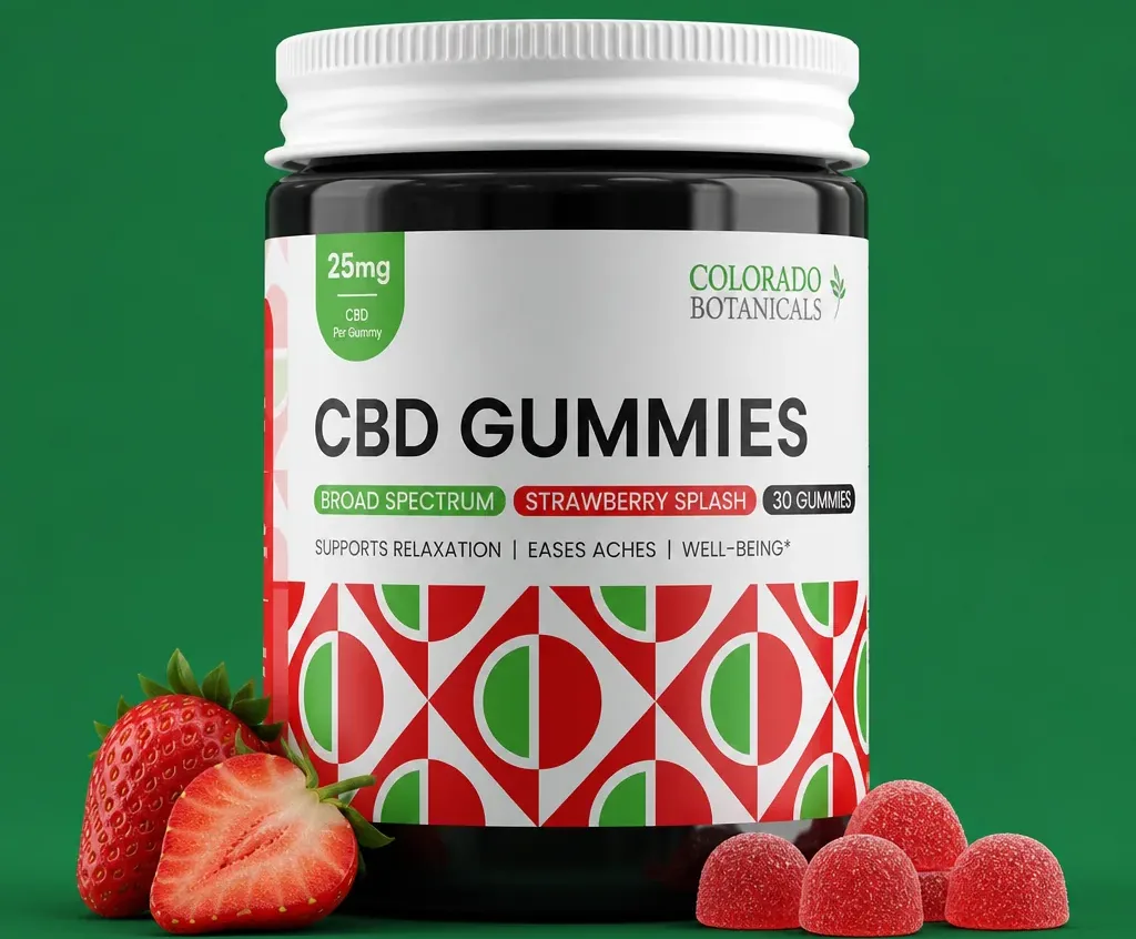 Colorado Botanicals Broad Spectrum CBD Gummies image 2