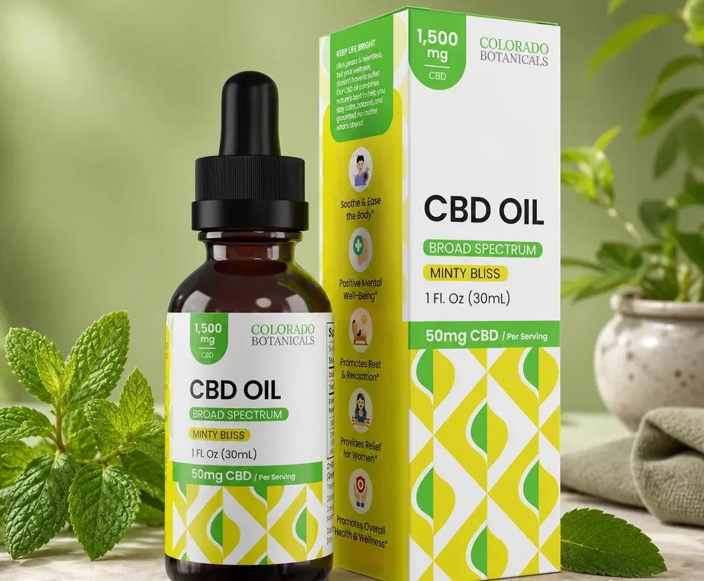 Colorado Botanicals Broad Spectrum CBD Oil