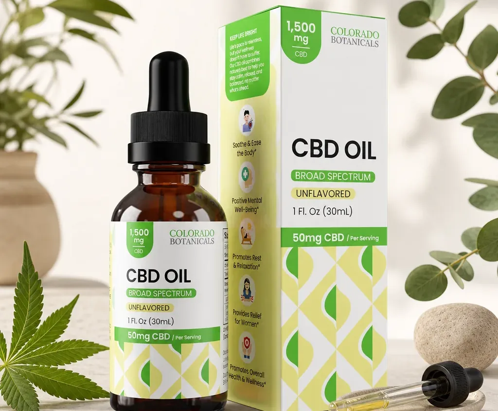 Colorado Botanicals Broad Spectrum CBD Oil image 2