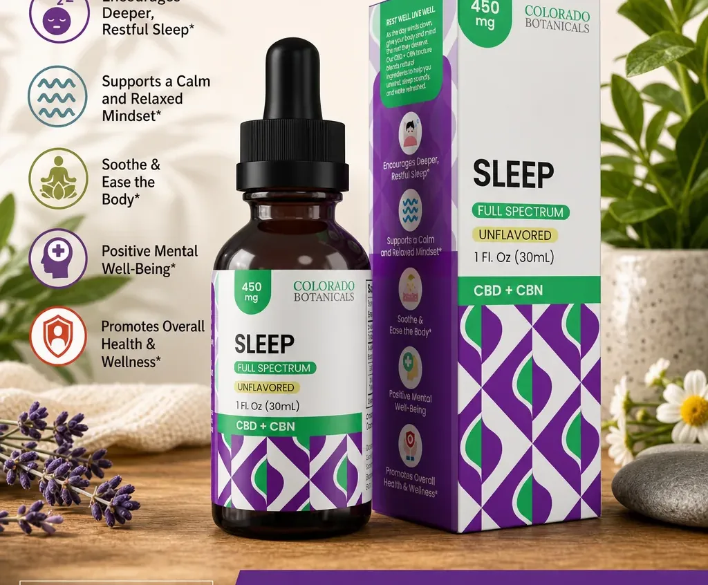 Colorado Botanicals CBD + CBN For Sleep image 2