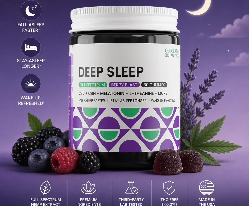 Colorado Botanicals Deep Sleep Gummies