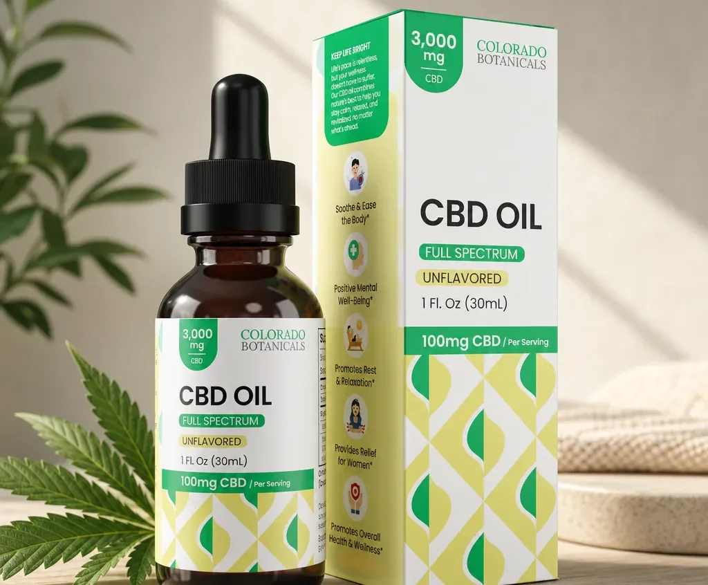 Colorado Botanicals Full Spectrum CBD Oil image 2
