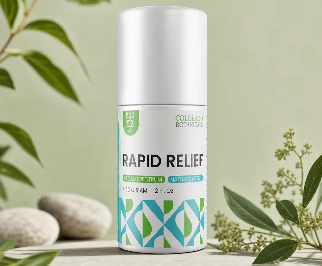 Colorado Botanicals Rapid Relief CBD Roll-On (Alleviate)