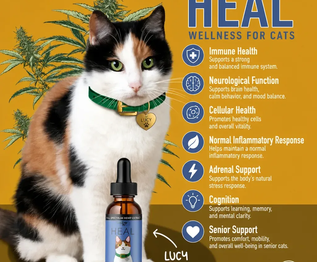Dog Health HEAL: Immune & Inflammatory Balance for Cats image 2