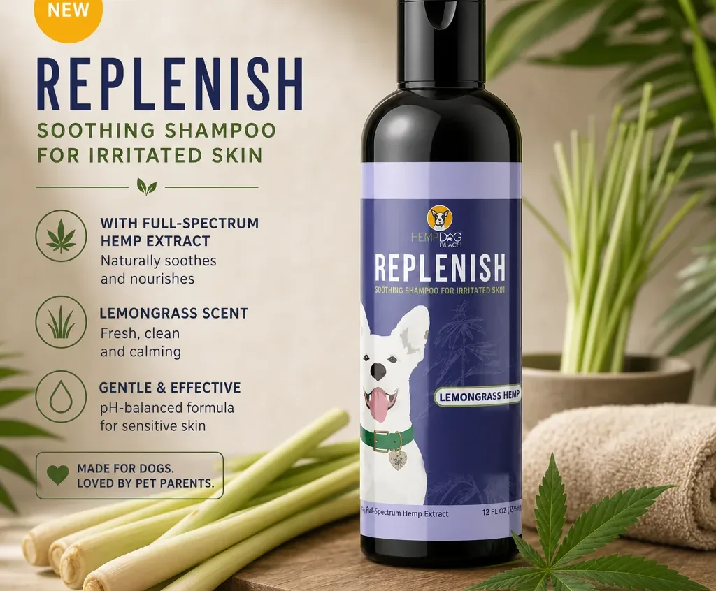 Dog Health Replenish CBD Dog Shampoo