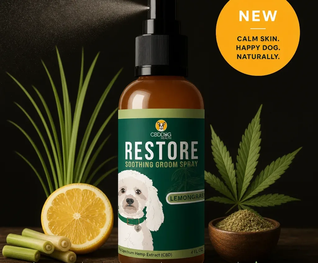 Dog Health Restore CBD Groom Spray
