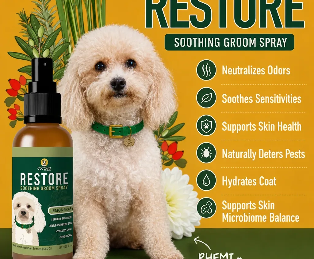 Dog Health Restore CBD Groom Spray image 2