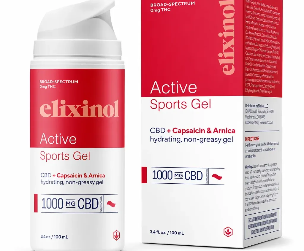 Elixinol Active Sports Gel image 2
