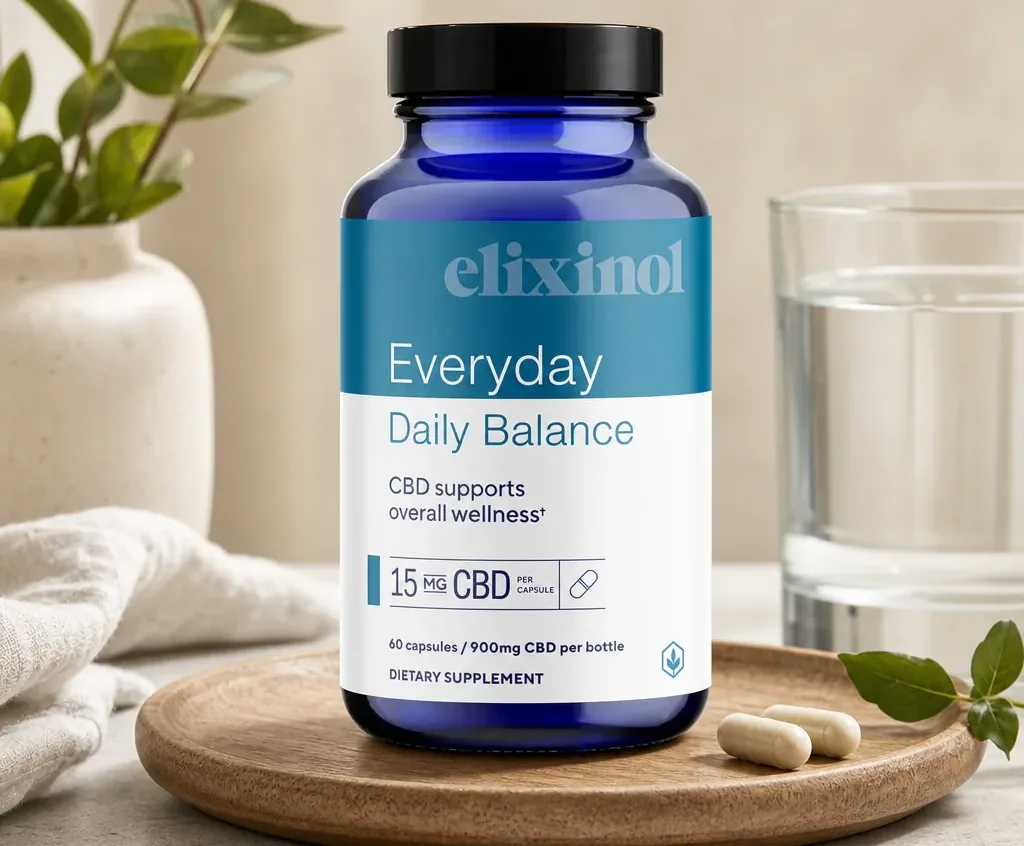 Elixinol Everyday Daily Balance Capsules