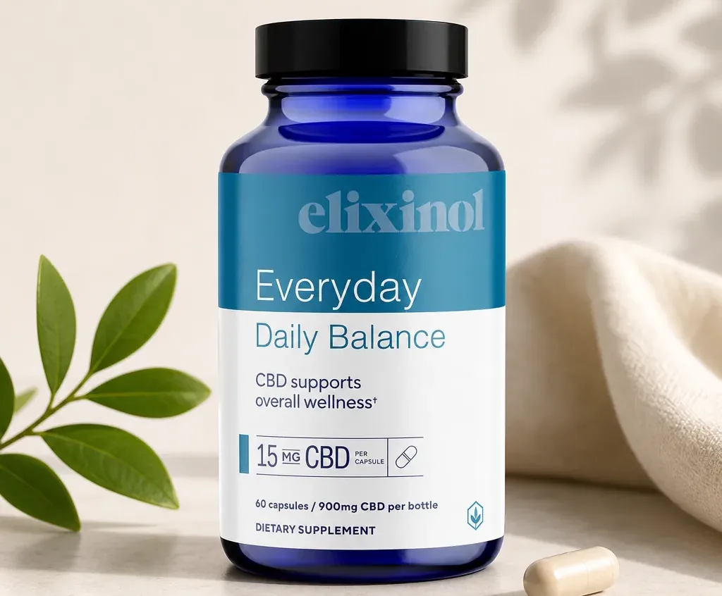 Elixinol Everyday Daily Balance Capsules image 2