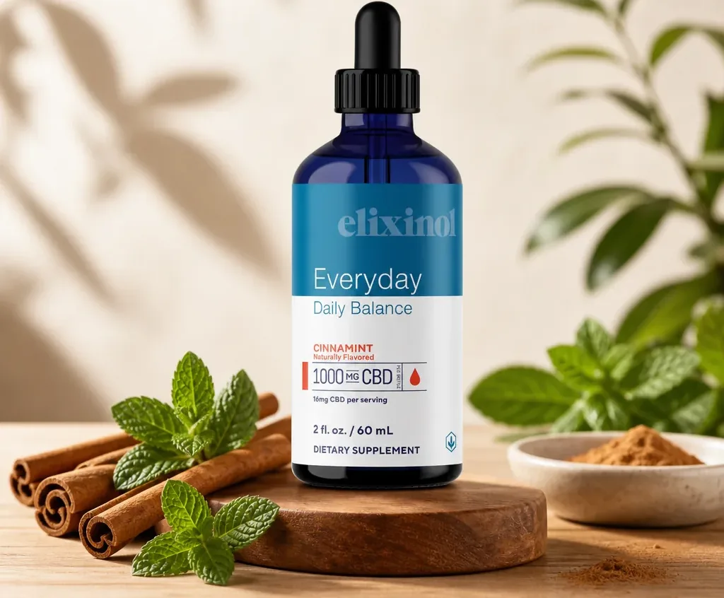 Elixinol Everyday Daily Balance Tincture - Full Spectrum image 2