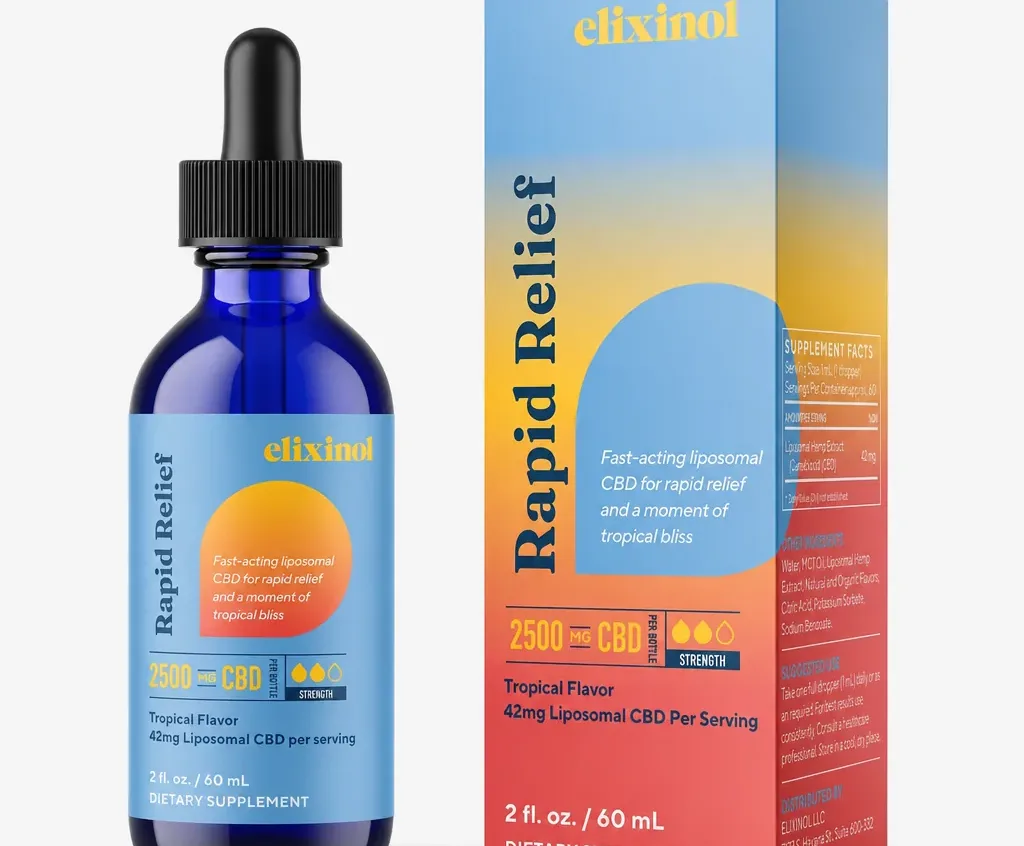 Elixinol Rapid Relief Liposome image 2