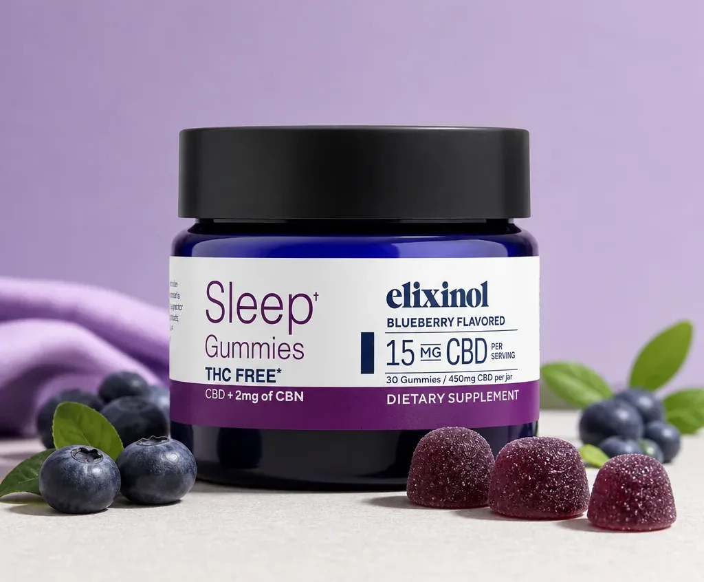 Elixinol Sleep Gummies THC Free