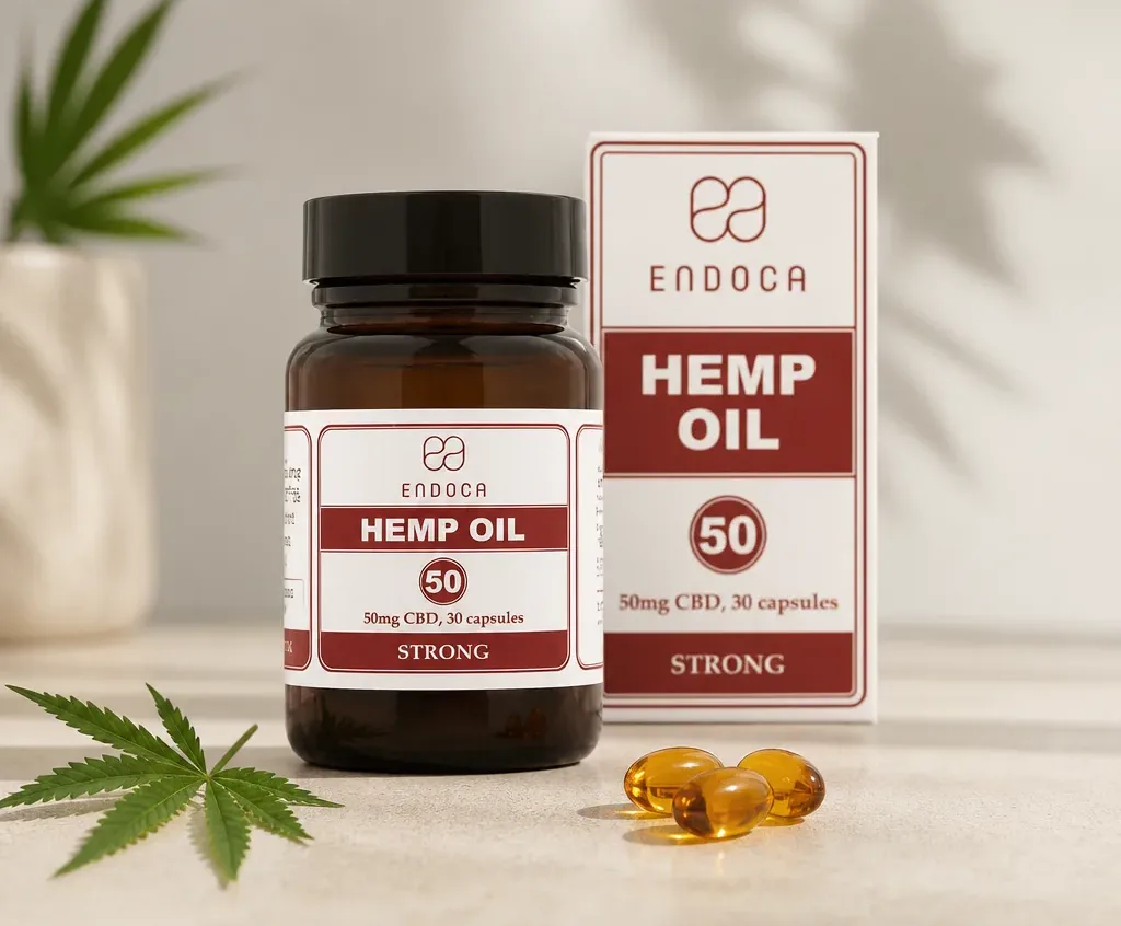 Endoca CBD Capsules Strong