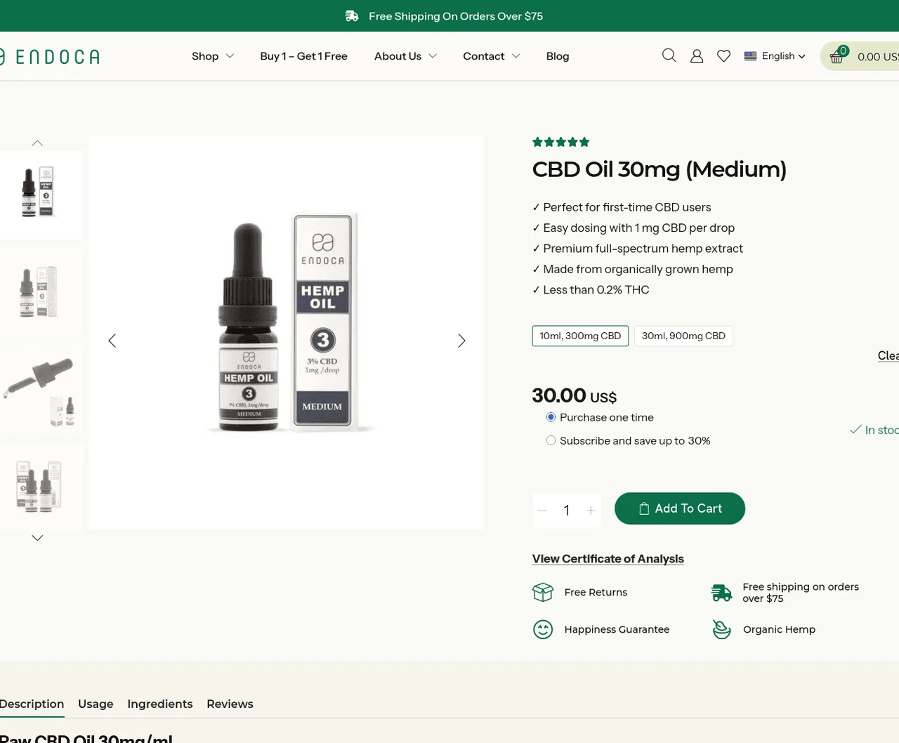 Endoca CBD Oil image 4