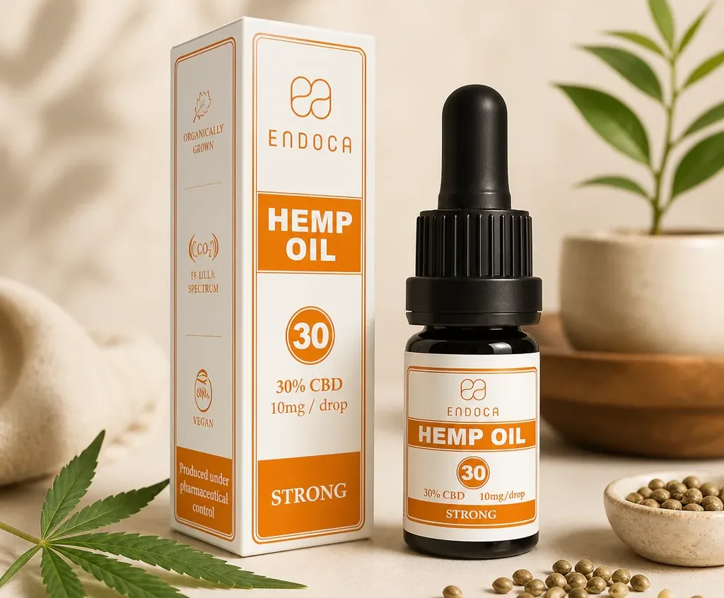 Endoca CBD Oil Strong image 2