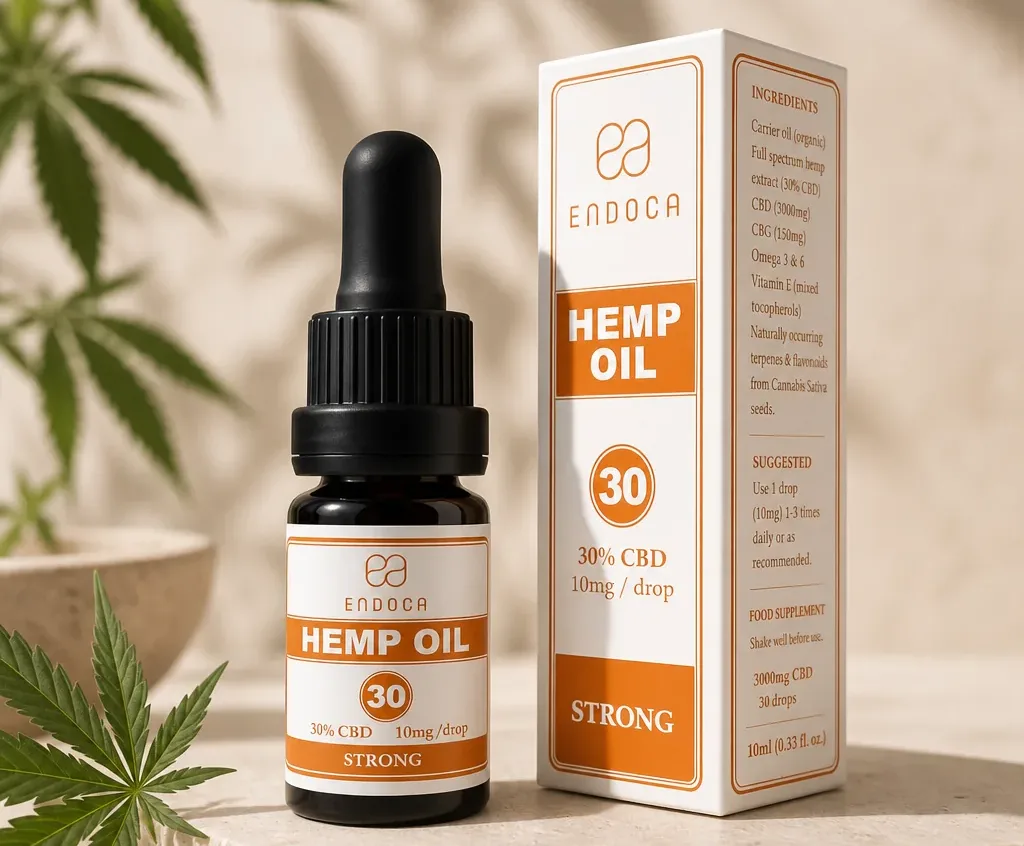 Endoca CBD Oil Strong image 3